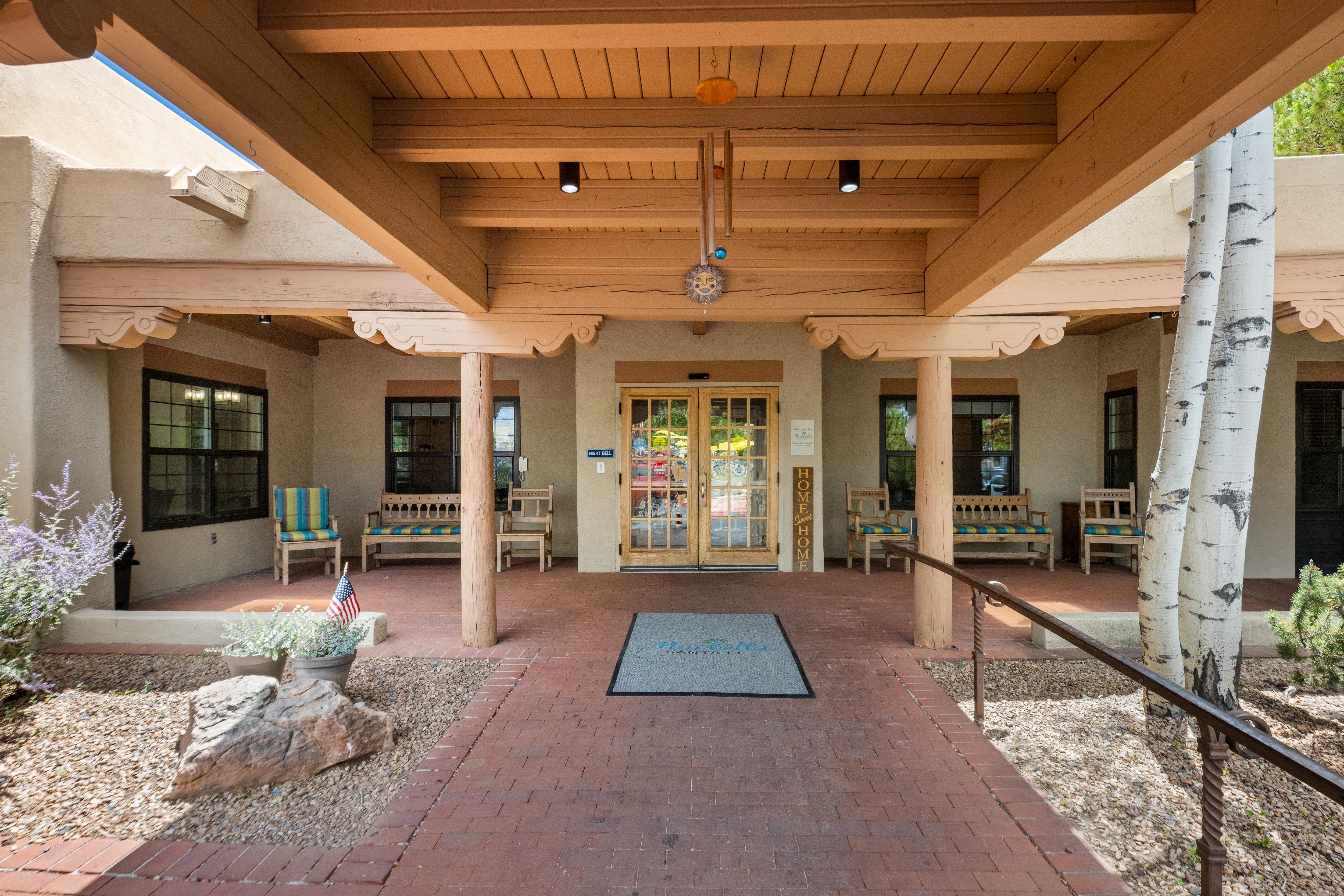 03-Marbella-Santa-Fe-011-NEW Exterior Front Entrance